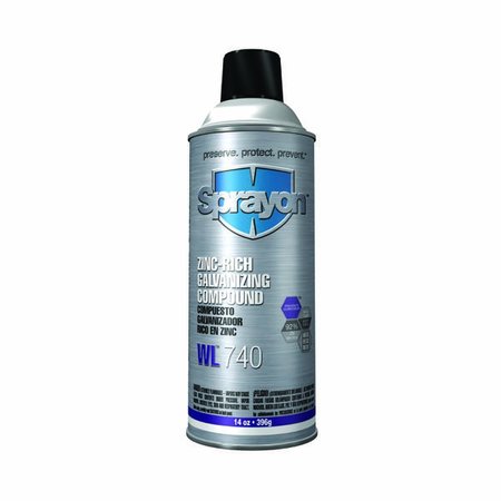 Krylon Sprayon Zinc Rich Galvanizing Compound - Aerosol SC0740000